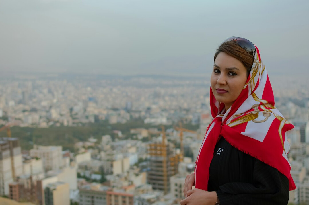 Portrait of a Turkish female political correspondent