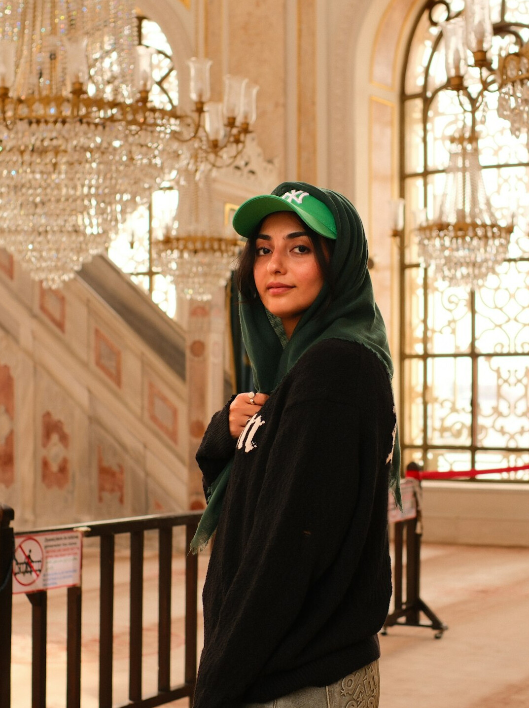 Portrait of a Turkish female digital news producer